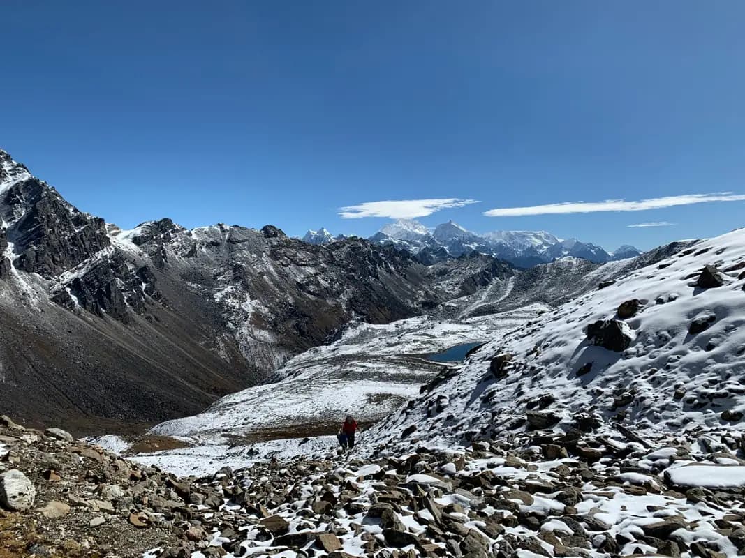 Makalu-Barun National Park Barun Valley Trek - Mountain View