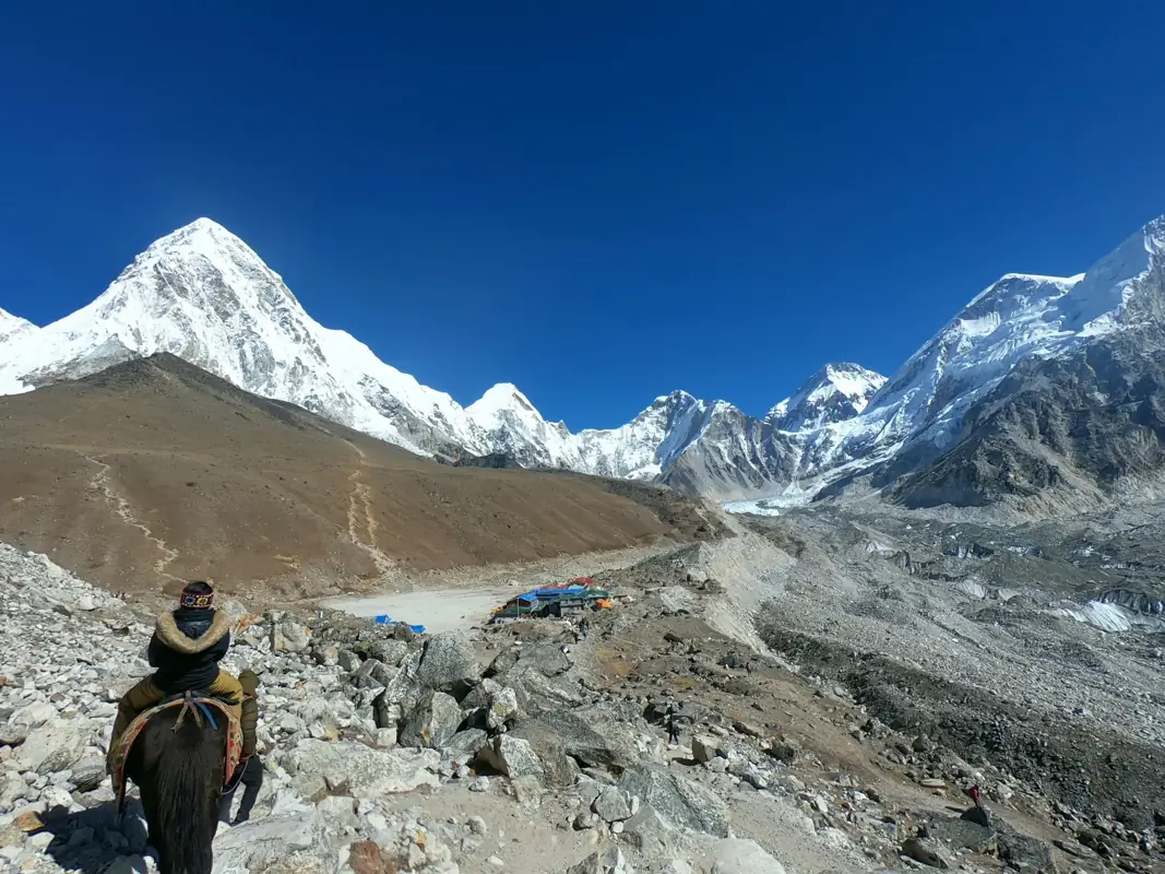 Everest Three Passes Trek - Mountain View