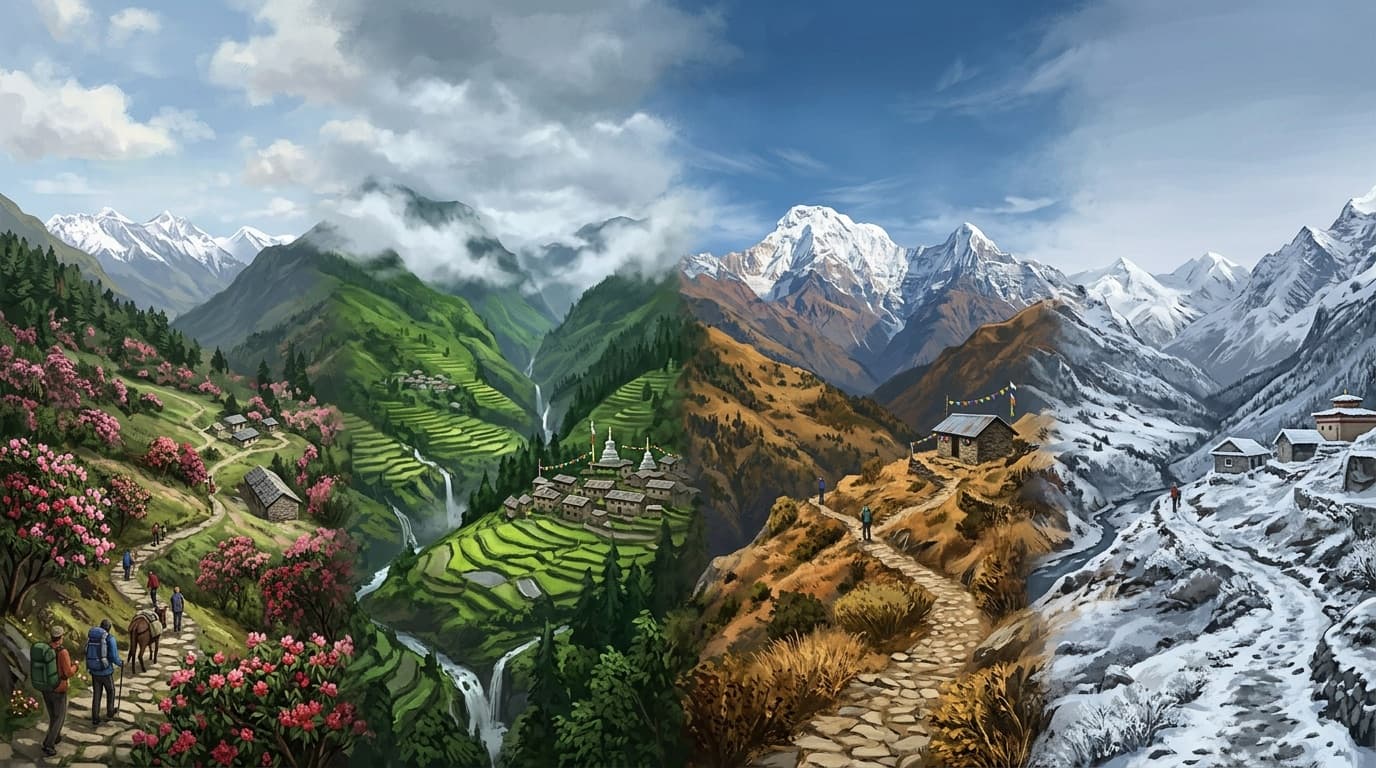 Best Time to Trek in Nepal: Month by Month